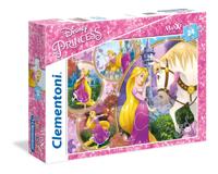 Clementoni supercolor maxi legpuzzel Disney Princess 24 stukjes