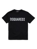 DSQUARED2 KIDS t-shirt en coton à logo imprimé - Noir - thumbnail