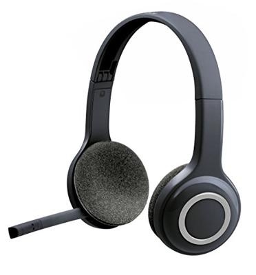 Logitech PC Stereo Headset H600 (USB-ontvanger). zwart-blauw