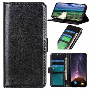 Motorola Moto E32 Wallet Case met Magnetische Sluiting - Zwart