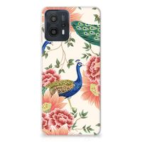 TPU Hoesje voor Motorola Moto G23 | G13 Pink Peacock