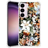 Case voor Samsung Galaxy S24 Plus Dark Flowers