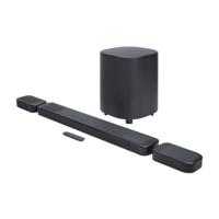 JBL Bar 1000 MK2, 7.1.4-kanaals Bluetooth soundbar voor tv met afneembare speakers, 10” draadloze subwoofer, Dolby Atmos & DTS:X surround sound, HDMI eARC, Wi-Fi, PureVoice 2.0 en MultiBeam 3.0, Zwart