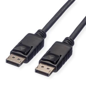 ROLINE DisplayPort Kabel, DP M/M, LSOH, zwart, 7,5 m