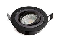 Heitronic 500595 DL7801 Einbauleuchte LED G5.3, GU10 8W black