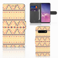 Samsung Galaxy S10 Telefoon Hoesje Aztec Yellow