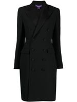 Ralph Lauren Collection double-breasted long blazer - Noir - thumbnail