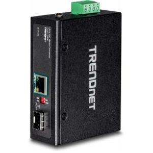 Trendnet TI-UF11SFP Intern 1000Mbit/s Zwart netwerk media converter