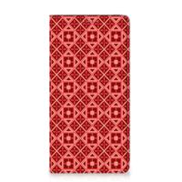 Samsung Galaxy A51 Hoesje met Magneet Batik Rood