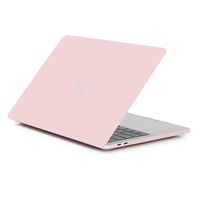 MacBook Air 13.3 2018/2020 mat plastic behuizing - roze - thumbnail