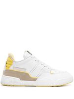 ISABEL MARANT Emree panelled sneakers - Tons neutres