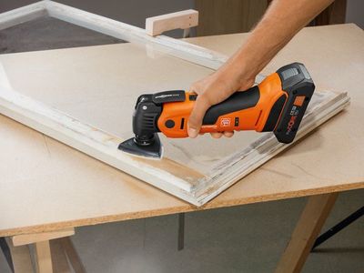 Fein Multimaster AMM 700 Max Top AS 71293663000 Multifunctioneel accugereedschap Zonder accu, Zonder lader, Incl. accessoires, Incl. koffer 62-delig 18 V 4 Ah