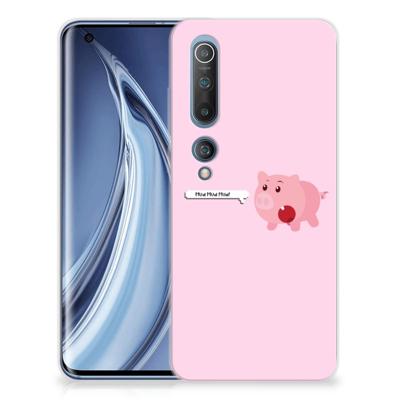 Xiaomi Mi 10 Pro Telefoonhoesje met Naam Pig Mud Xiaomi Mi 10 Pro Telefoonhoesje met Naam Pig Mud
