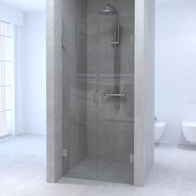 Sanituba Complete Profielloze Pendeldeuren 80 cm Geborsteld RVS Sanituba Complete Profielloze Pendeldeuren 80 cm Geborsteld RVS