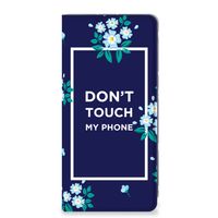 Samsung Galaxy A71 Design Case Flowers Blue DTMP - thumbnail