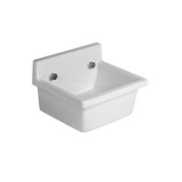 Duravit Starck 3 Uitstortgootsteen Exlusief Emmerrooster 48x42.5x30 cm Rechthoek Keramiek Wit