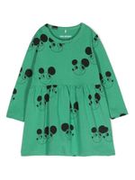 Mini Rodini robe Ritzratz en coton biologique - Vert