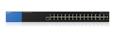 Business LGS528 - Switch - Beheerd - 26 x 10/100/1000 + 2 x Gigabit SFP-combinatie - rack-uitvoering - AC 100/230 V Business LGS528 - Switch - Beheerd - 26 x 10/100/1000 + 2 x Gigabit SFP-combinatie - rack-uitvoering - AC 100/230 V
