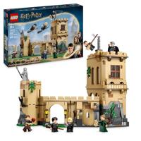 LEGOHarry Potter Kasteel Zweinstein: vliegles Tovenaarswereld Bouwpakket met 6 Minifiguren, incl. Draco Malfidus en Professor Anderling, Rollenspel speelgoed voor 8 jaar en Ouder Plank76447
