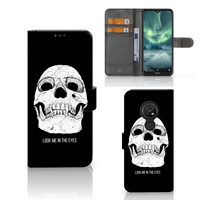 Telefoonhoesje met Naam Nokia 7.2 | Nokia 6.2 Skull Eyes - thumbnail