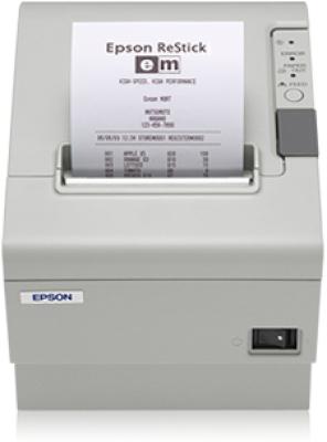 TM T88V - Kwitantieprinter - thermische lijn - Rol (8 cm) - tot 300 mmsec - USB - snijder