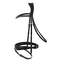 Passier Hoofdstel PassierBlu Spirit m/aansnoerneusriem Black - Full | Hoofdstel paard | Bitten | Teugels | Frontriem