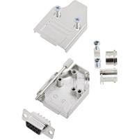 encitech MHDM35-09-DMS-K 6355-0008-11 D-sub female connectorset 180 ° Aantal polen: 9 Soldeerkelk 1 set(s)