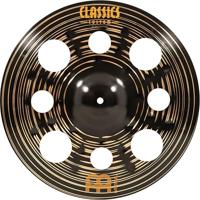 Meinl Classics Custom Dark 16 inch Trash Crash (video) drumstel bekken (40,64 cm) B12 brons, donkere afwerking (CC16DATRC)
