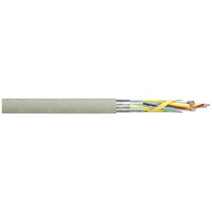 Faber Kabel 100013 Telefoonkabel J-Y(ST)Y 8 x 2 x 0.60 mm Grijs per meter