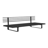 HKliving Lounge Tuinbank - Zwart