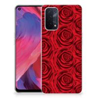 OPPO A93 5G TPU Case Red Roses