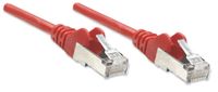 Intellinet 330688 RJ45 Netwerkkabel, patchkabel CAT 5e SF/UTP 7.50 m Rood 1 stuk(s) - thumbnail