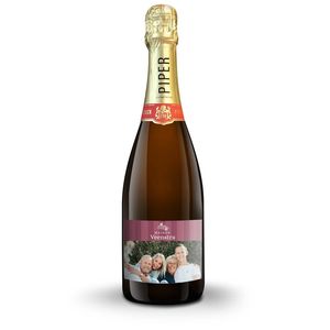 Champagne met bedrukt etiket - Piper Heidsieck Brut (750ml)