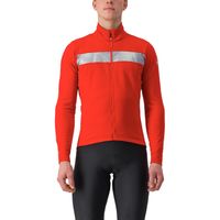 Castelli Raddoppia 3 fietsjack rood/zilver heren XL - thumbnail