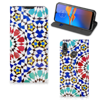 Motorola Moto E6 Plus Standcase Mozaïek