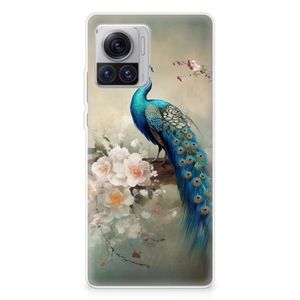 TPU Hoesje voor Motorola Moto X30 Pro Vintage Pauwen