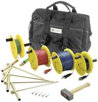 Chauvin Arnoux P01102040 Test Equipment Aarde/weerstand Kit, 50 m, Standaard 2 m x 50 m en 2 m x 30 m rollen
