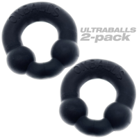 Oxballs Ultraballs - 2-pack Nodule Pressure Cockrings - Night - thumbnail