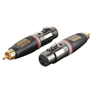 DAP Xcaliber XGA31 XLR female naar RCA male adapter