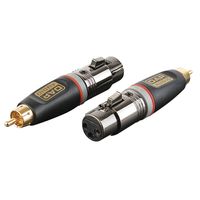 DAP Xcaliber XGA31 XLR female naar RCA male adapter - thumbnail