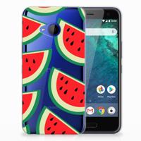 HTC U11 Life Siliconen Case Watermelons