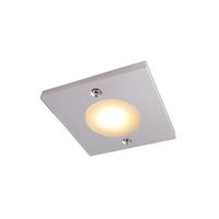 Deko Light Fine I Opbouwlamp LED LED vast ingebouwd 3 W Energielabel: G (A - G) Warmwit Zilver-grijs (RAL 7001) - thumbnail