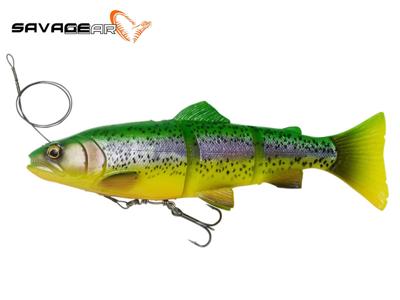 Savage Gear 4D line thru trout - 15 cm - fire trout