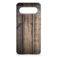 Google Pixel 8 Bumper Hoesje Steigerhout - thumbnail