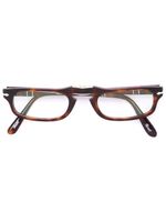 Persol lunettes de vue "Havana" à design pliable - Marron - thumbnail