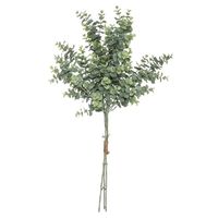 Atmosphera kunstplant boeket - eucalyptus - groen - 64 cm   -