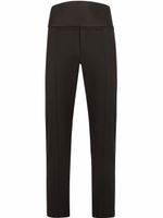 Dolce & Gabbana pantalon de smoking en laine stretch - Noir - thumbnail