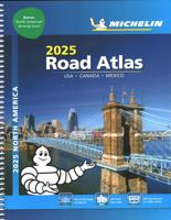 Wegenatlas Road Atlas USA Canada Mexico 2025 | A4-Formaat | Ringband |