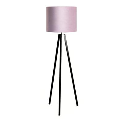Vloerlamp Lino incl. kap Ø40/h30 velvet Castle Rose Pink