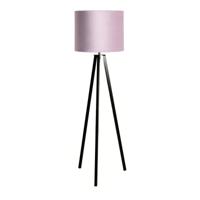 Vloerlamp Lino incl. kap Ø40/h30 velvet Castle Rose Pink